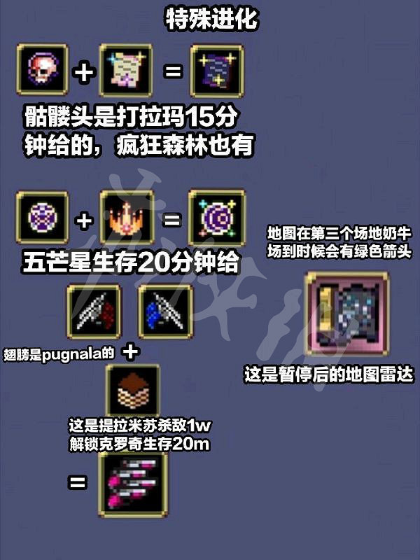 《吸血鬼倖存者》裝備如何特殊合成？裝備特殊合成公式分享