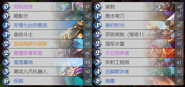 《爐石戰記》水雷賊卡組攻略 探尋沉沒之城水雷賊卡組程式碼