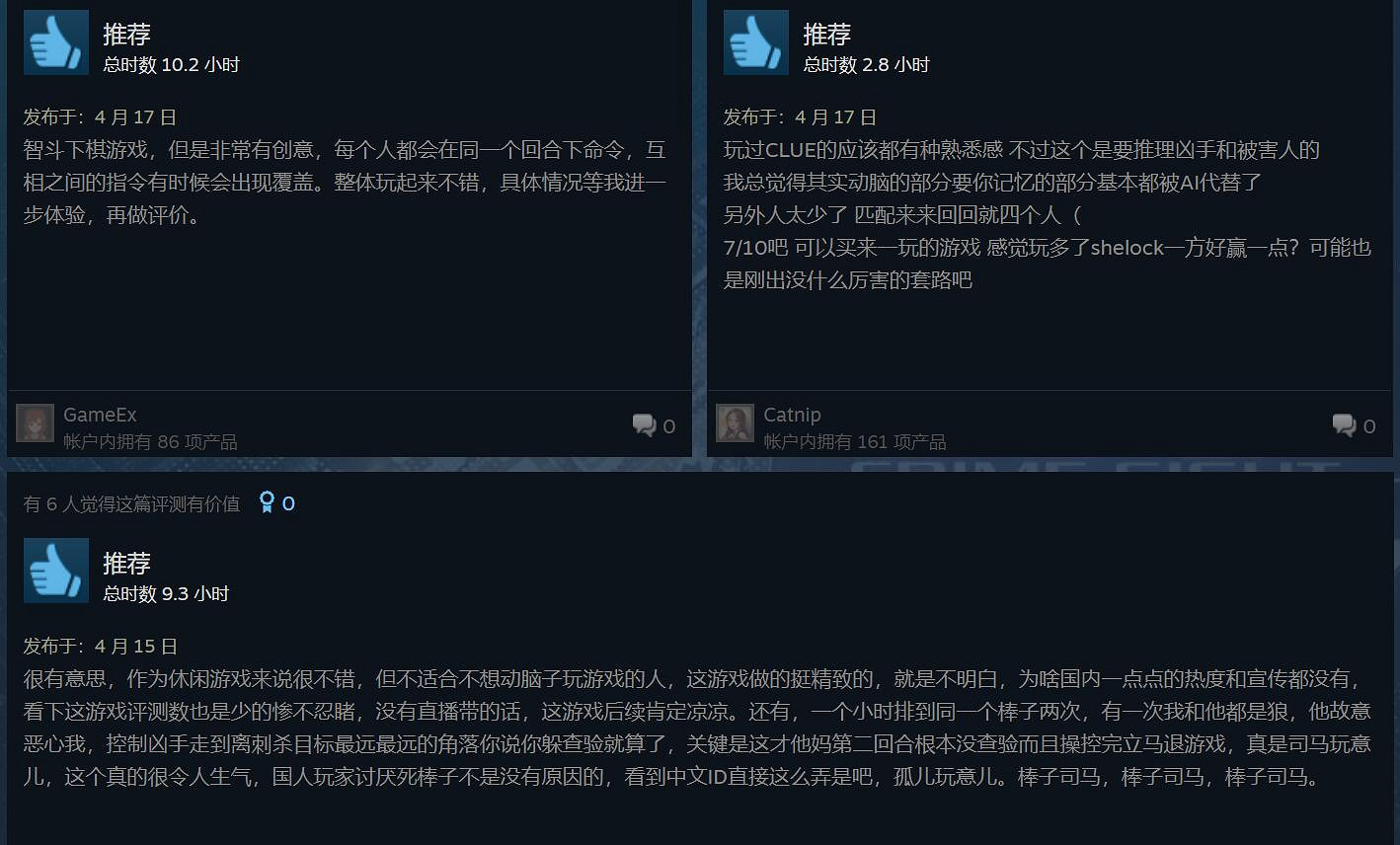 可惜鎖區!科拿米新遊戲《犯罪觀察》Steam 91%好評 可惜鎖區!科拿米新遊戲《犯罪觀察》Steam 91%好評