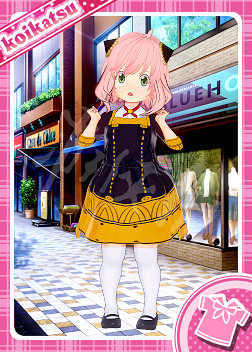 《戀活Sunshine》人物卡阿尼亞福傑分享 阿尼亞福傑怎麽捏？