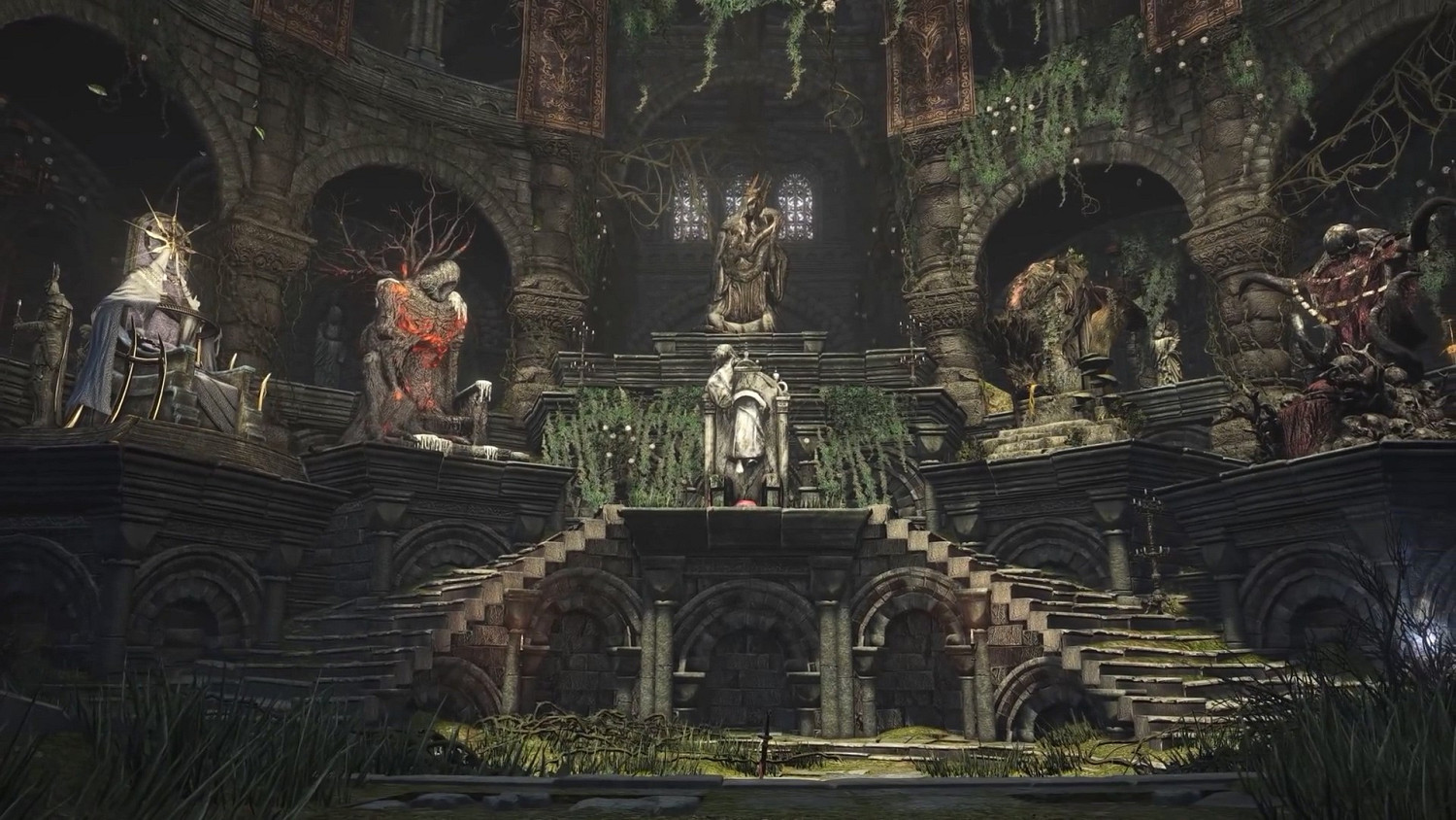 《黑魂3》“遠古王座”大型MOD新展示：究極縫合怪！