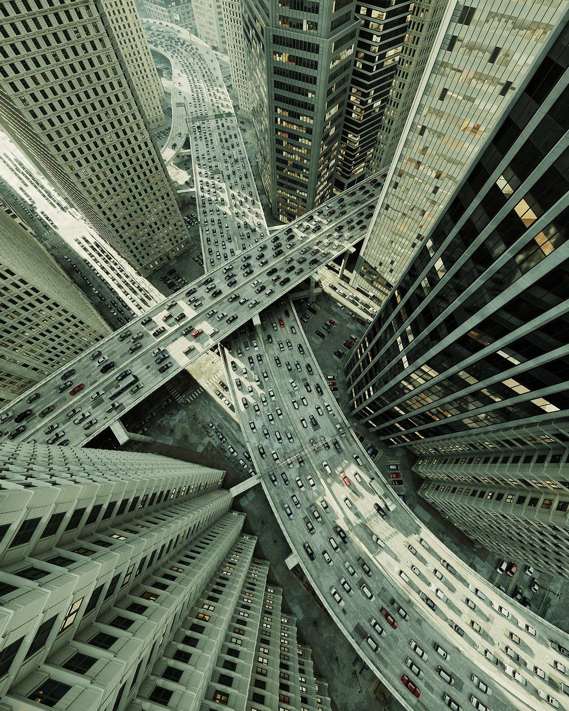 《駭客任務：覺醒》PC版展示：交通高峰期藝術攝影