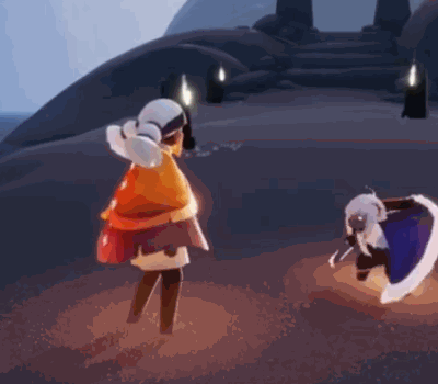 《光遇》打鬧動作展示 4.21打鬧動作復刻