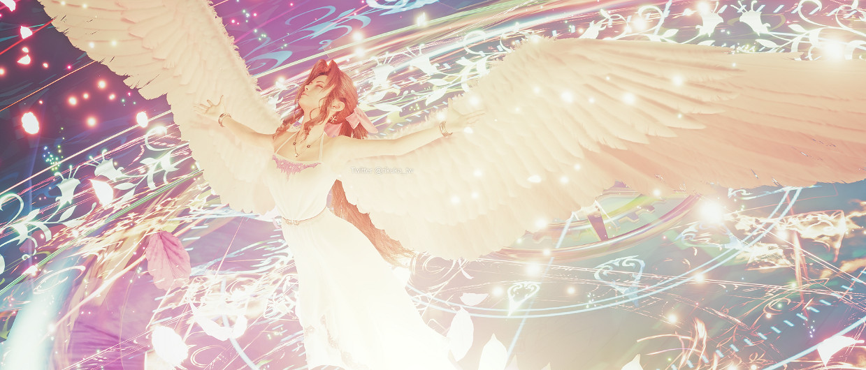 純潔溫柔的天使姐姐 《FF7re》愛麗絲天使之翼MOD上線 純潔溫柔的天使姐姐 《FF7re》愛麗絲天使之翼MOD上線