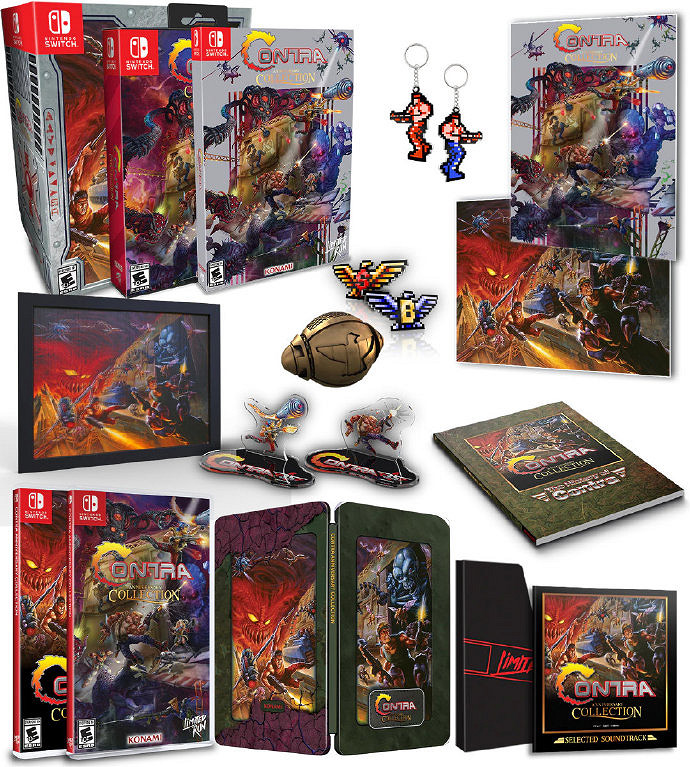 《魂斗羅周年合集》實體版預定開啟 科拿米:就是擺爛