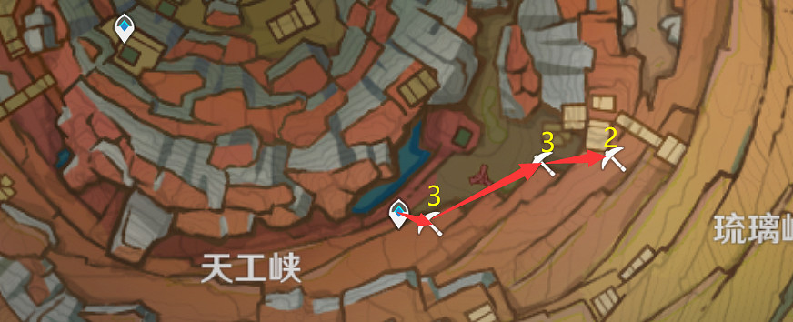 《原神》白鐵礦位置在哪?白鐵礦採集路線分享 《原神》白鐵礦位置在哪?白鐵礦採集路線分享