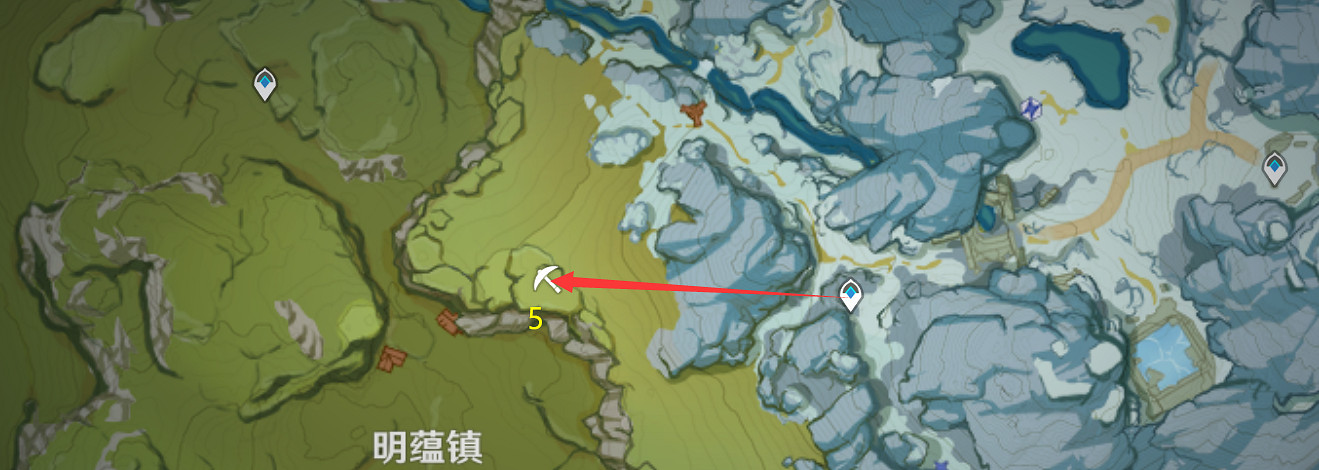 《原神》白鐵礦位置在哪?白鐵礦採集路線分享 《原神》白鐵礦位置在哪?白鐵礦採集路線分享