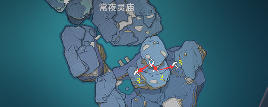 《原神》白鐵礦位置在哪?白鐵礦採集路線分享 《原神》白鐵礦位置在哪?白鐵礦採集路線分享