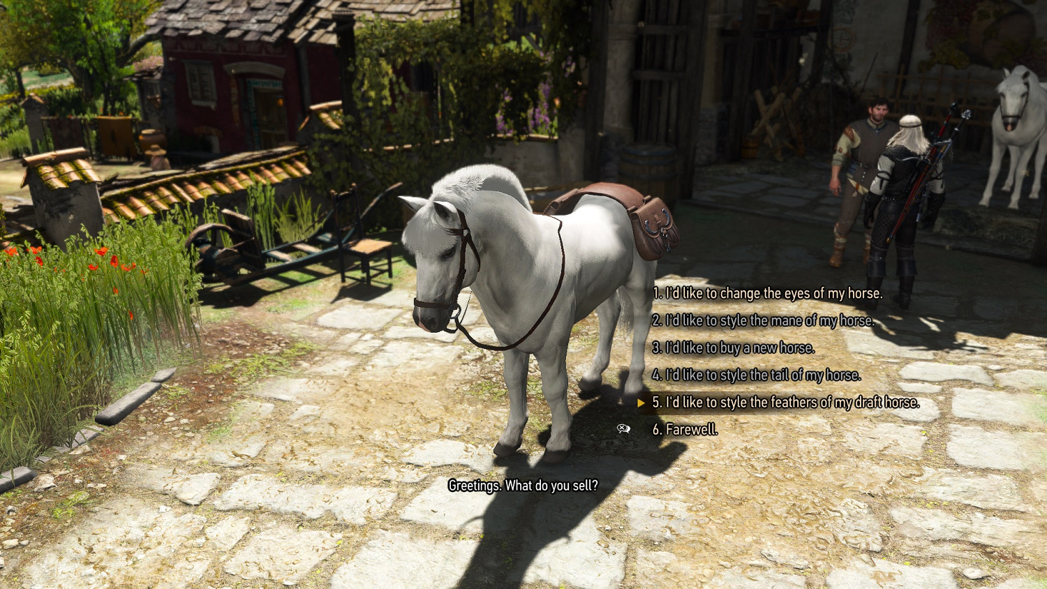 《巫師3》馬廄MOD發布!可更改坐騎“蘿卜”的造型! 《巫師3》馬廄MOD發布!可更改坐騎“蘿卜”的造型!