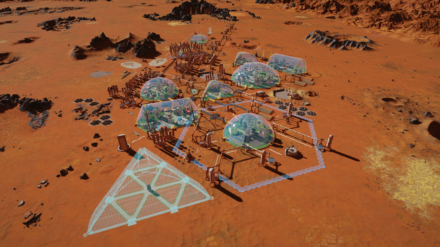 火星上面造高鐵 《火星求生》新DLC將添加火星快車 火星上面造高鐵 《火星求生》新DLC將添加火星快車