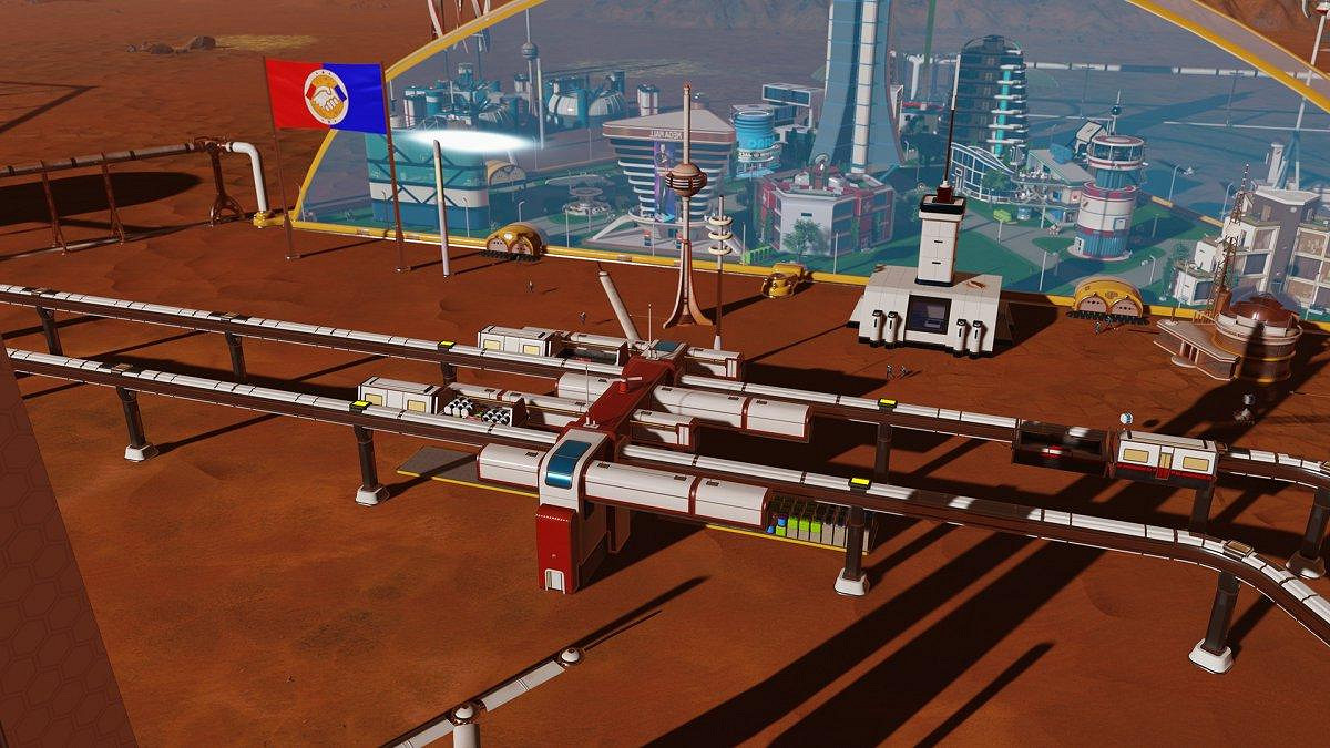 火星上面造高鐵 《火星求生》新DLC將添加火星快車 火星上面造高鐵 《火星求生》新DLC將添加火星快車