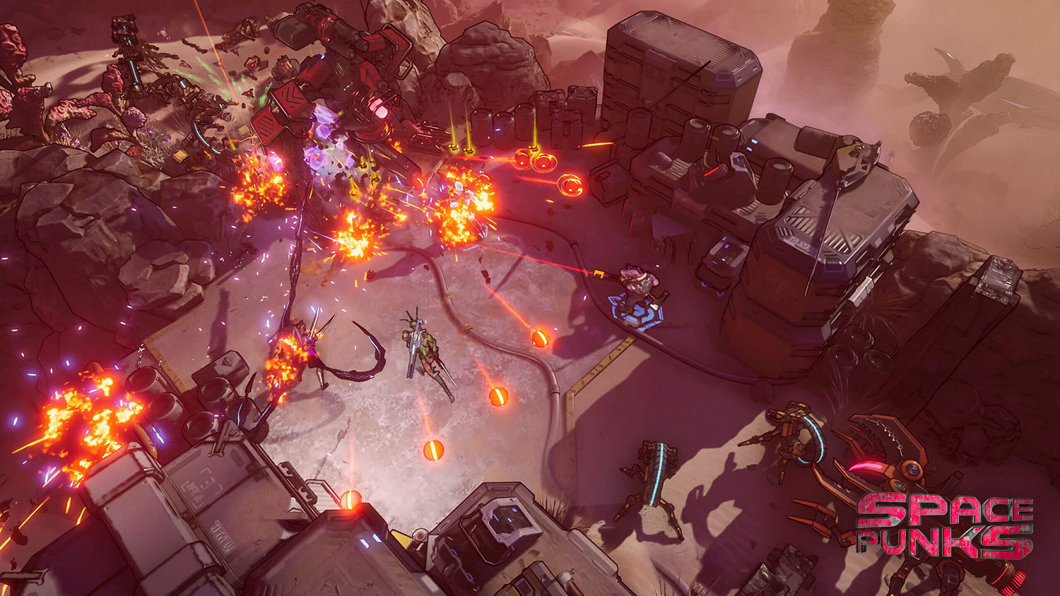 俯視角arpg新遊《太空朋克》公測免費開啟！Epic獨占