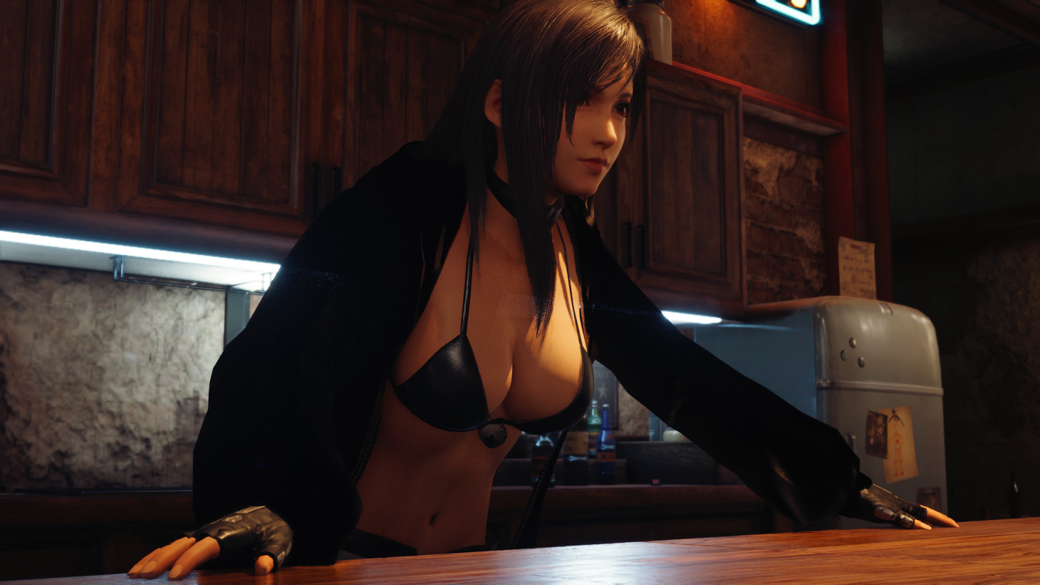 《FF7RE》蒂法很忙　友情客串《生死格鬥》穗乃果新mod