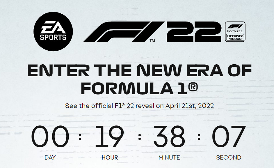 來了!來了!EA《F1 2022》官方倒計時僅剩19個小時 來了!來了!EA《F1 2022》官方倒計時僅剩19個小時