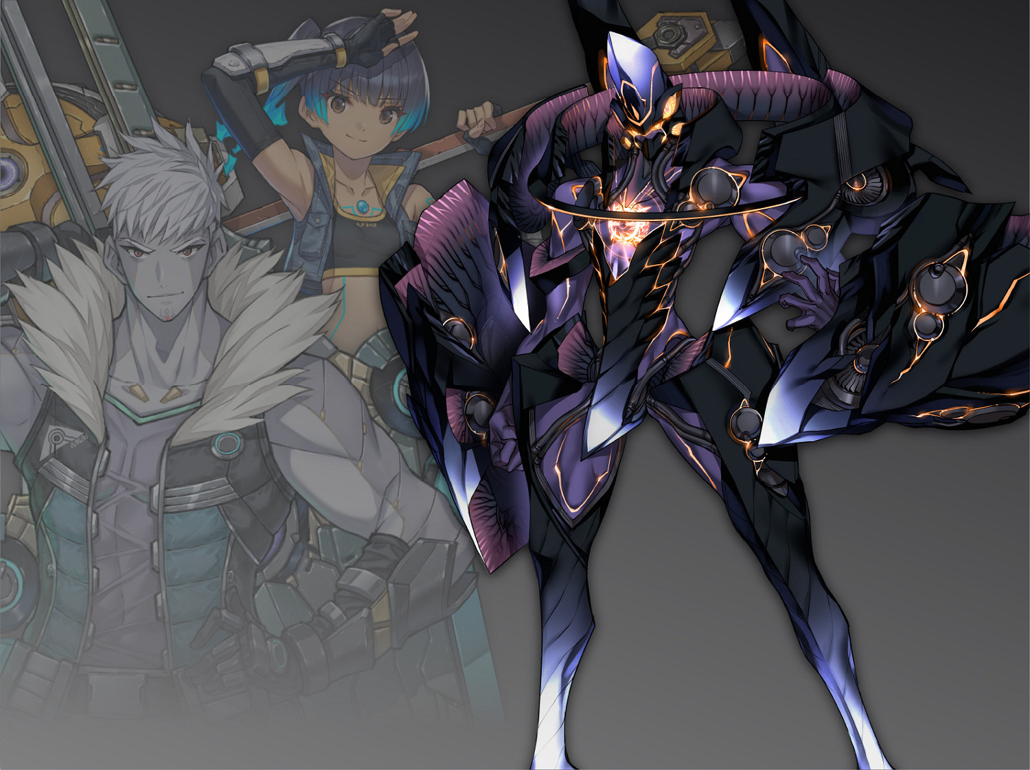 各具特色！《異度之刃3》主角團“銜尾蛇”設定圖公開