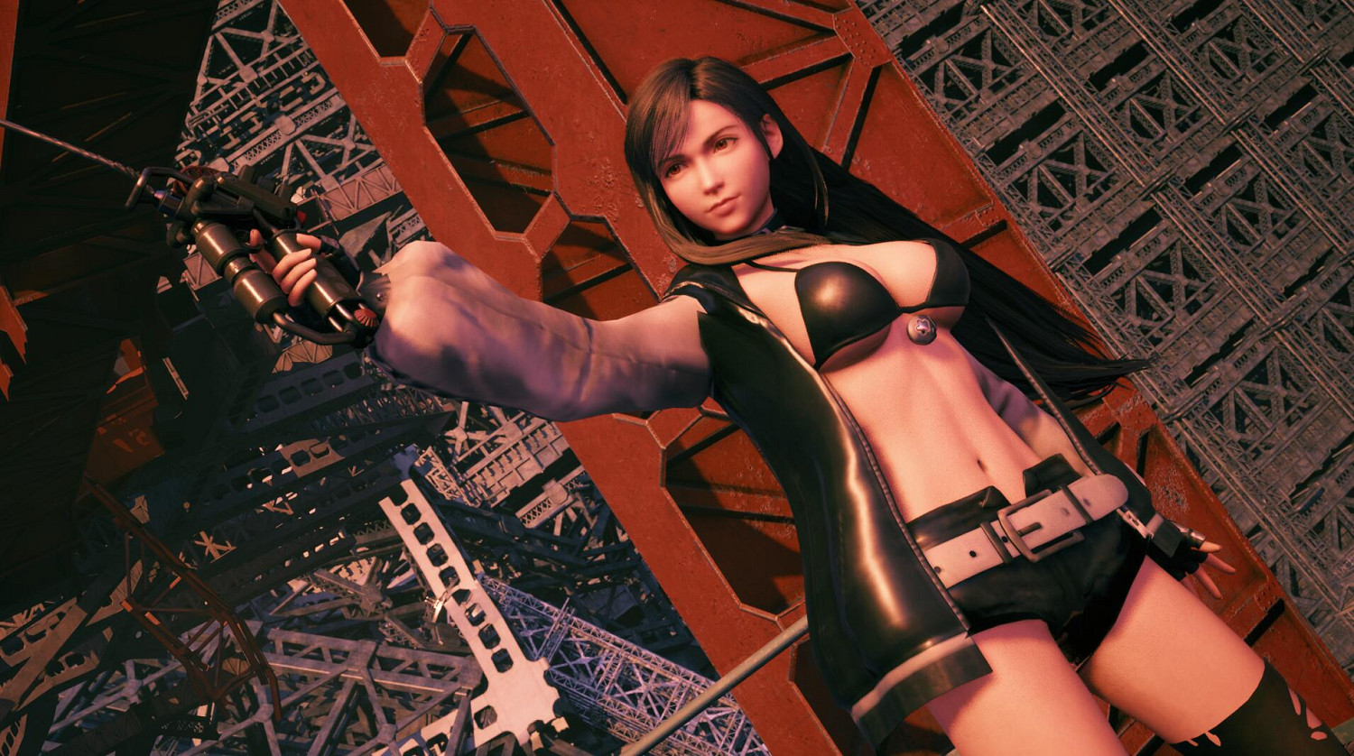 《FF7RE》蒂法很忙　友情客串《生死格鬥》穗乃果新mod