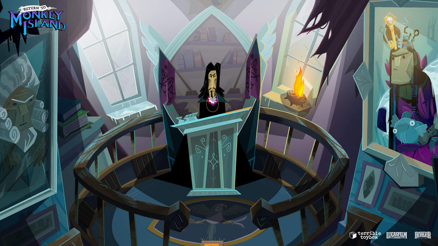 全面進化!《猴島》系列新作《重返猴島》首批截圖 全面進化!《猴島》系列新作《重返猴島》首批截圖