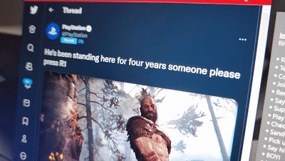 索尼整活！《戰神》奎爺已經站了四年了，誰來按下R1！