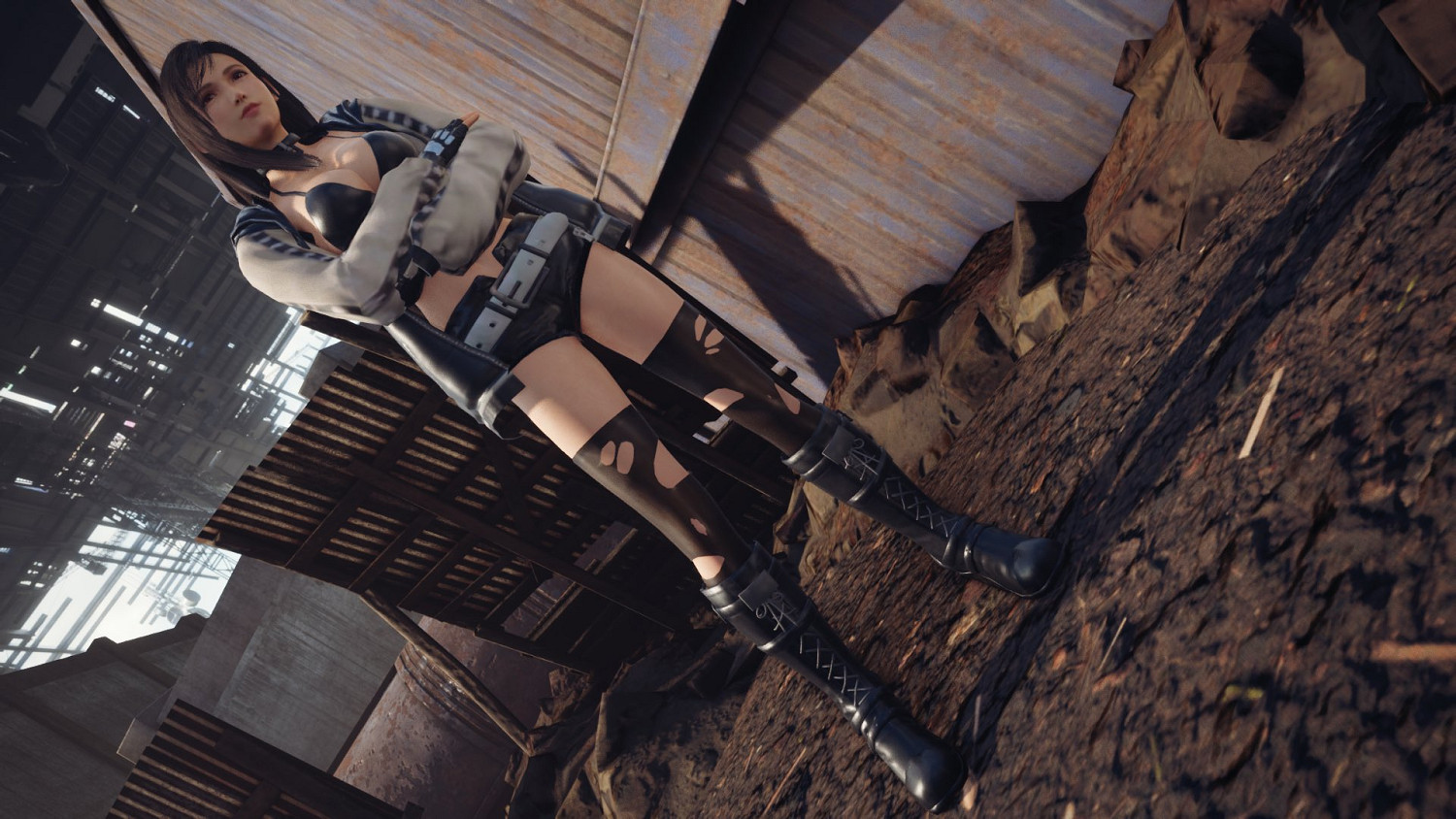 《FF7RE》蒂法很忙　友情客串《生死格鬥》穗乃果新mod