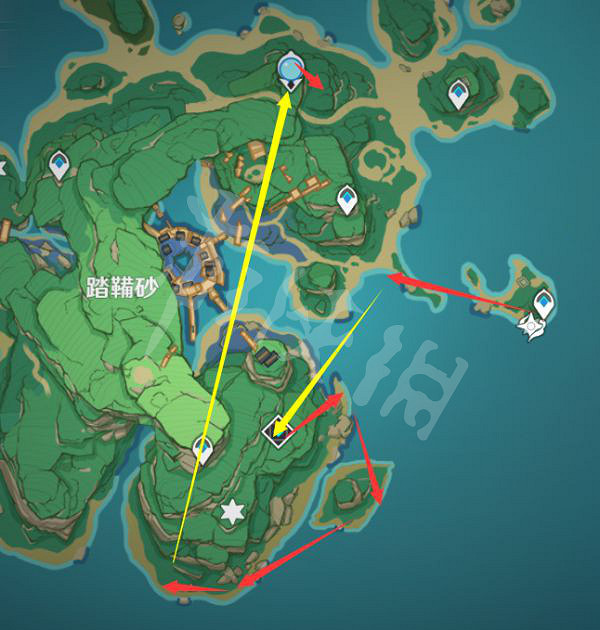 《原神》2.6刀鐔如何收集?2.6版本刀鐔收集路線介紹 《原神》2.6刀鐔如何收集?2.6版本刀鐔收集路線介紹