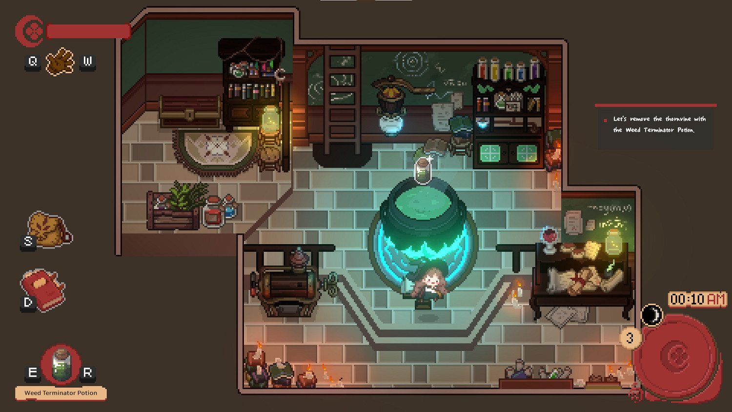 像素可愛風《林中小女巫》新預告片 豐富多彩女巫生活 像素可愛風《林中小女巫》新預告片 豐富多彩女巫生活