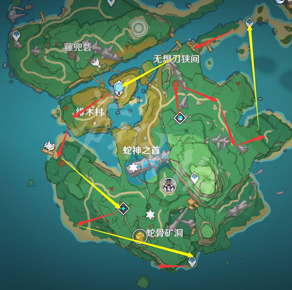 《原神》2.6刀鐔如何收集?2.6版本刀鐔收集路線介紹 《原神》2.6刀鐔如何收集?2.6版本刀鐔收集路線介紹