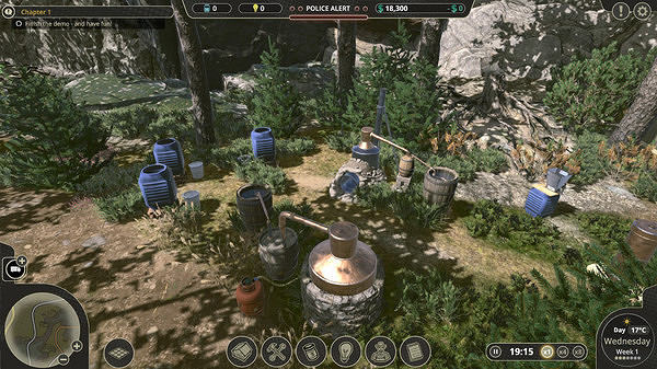 釀酒模擬管理遊戲《私釀酒公司》上線Steam 支援中文