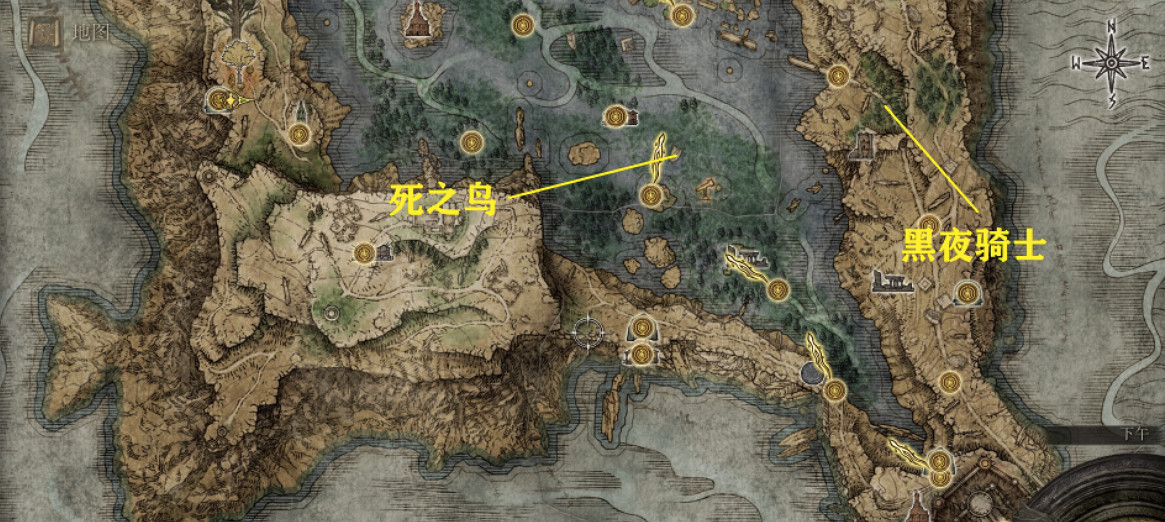 《艾爾登法環》利耶尼亞南方隱藏Boss在哪？利耶尼亞南方隱藏Boss位置