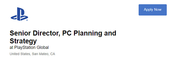 正式向PC市場進軍？索尼正在招聘PC端戰略高級主管！