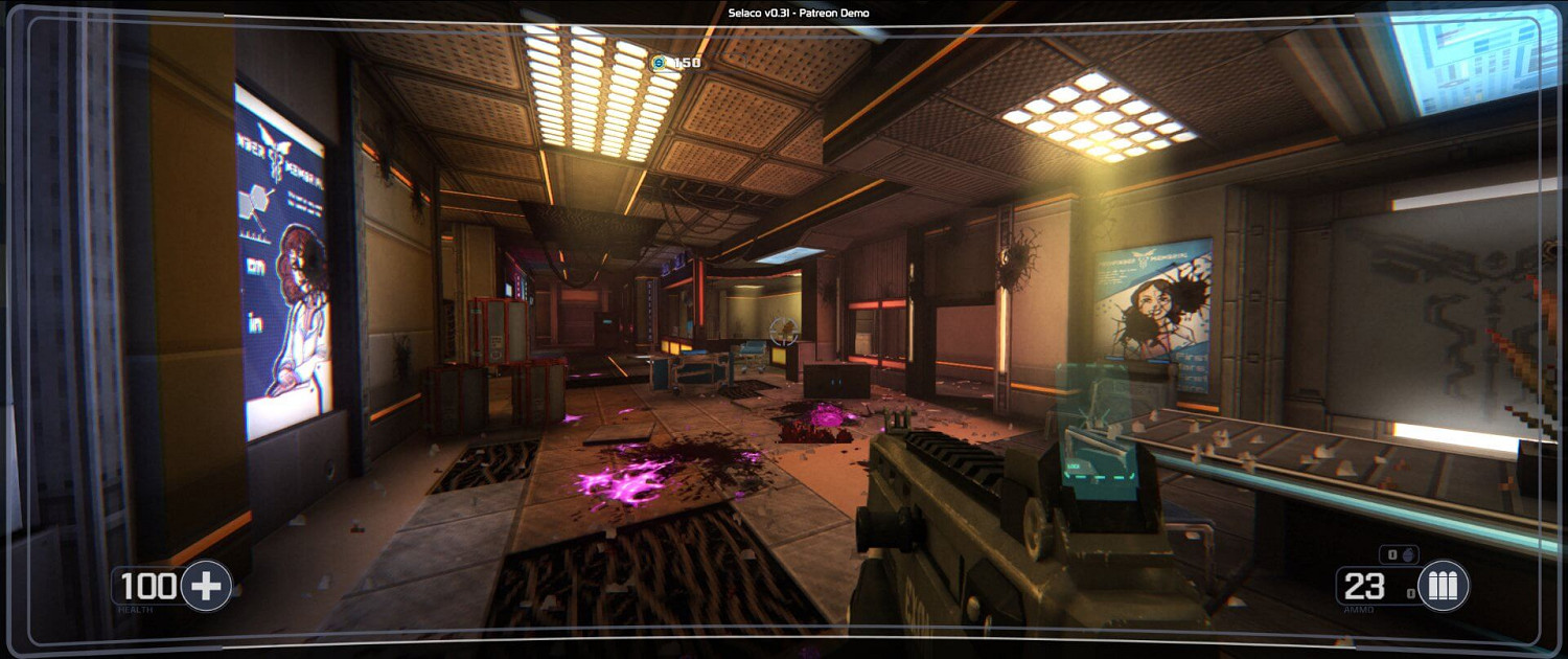 毀滅戰士風格 復古FPS遊戲《Selaco》公布全新截圖