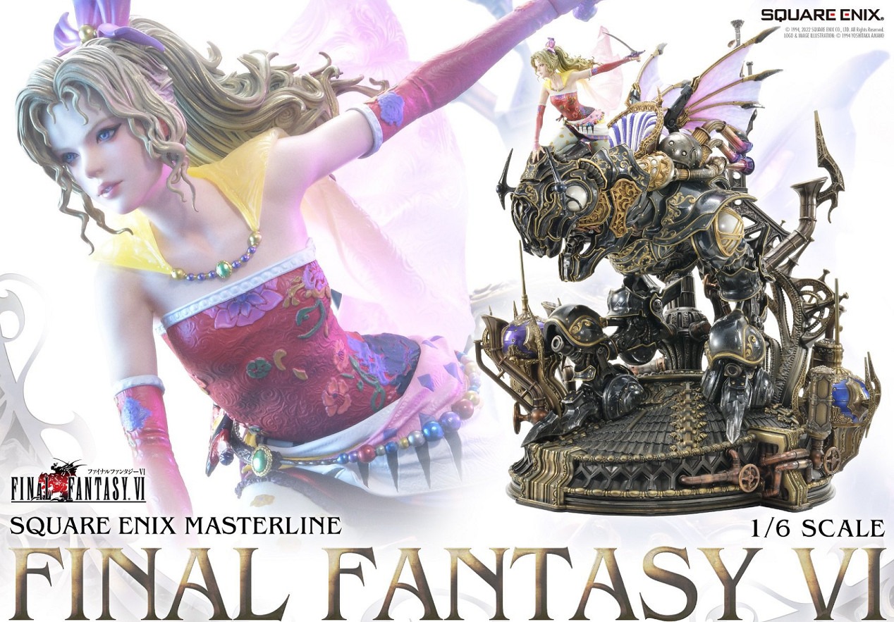 SE推出天價《FF6》蒂娜雕像 阪口博信：SE你沒事吧？
