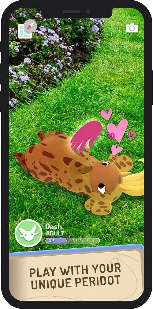 《寶可夢GO》開發商Niantic公布AR新作《Peridot》