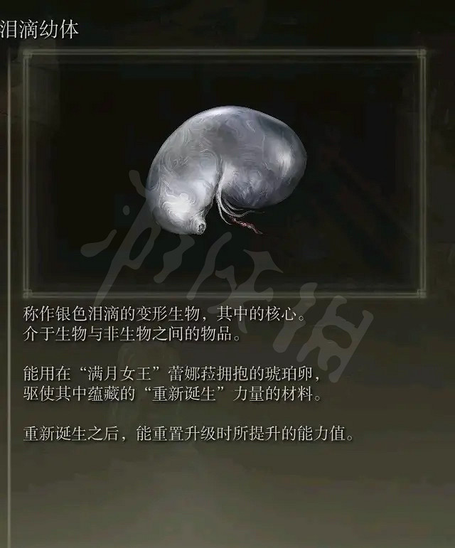 《艾爾登法環》淚滴幼體怎麽獲得？淚滴幼體獲取方式一覽