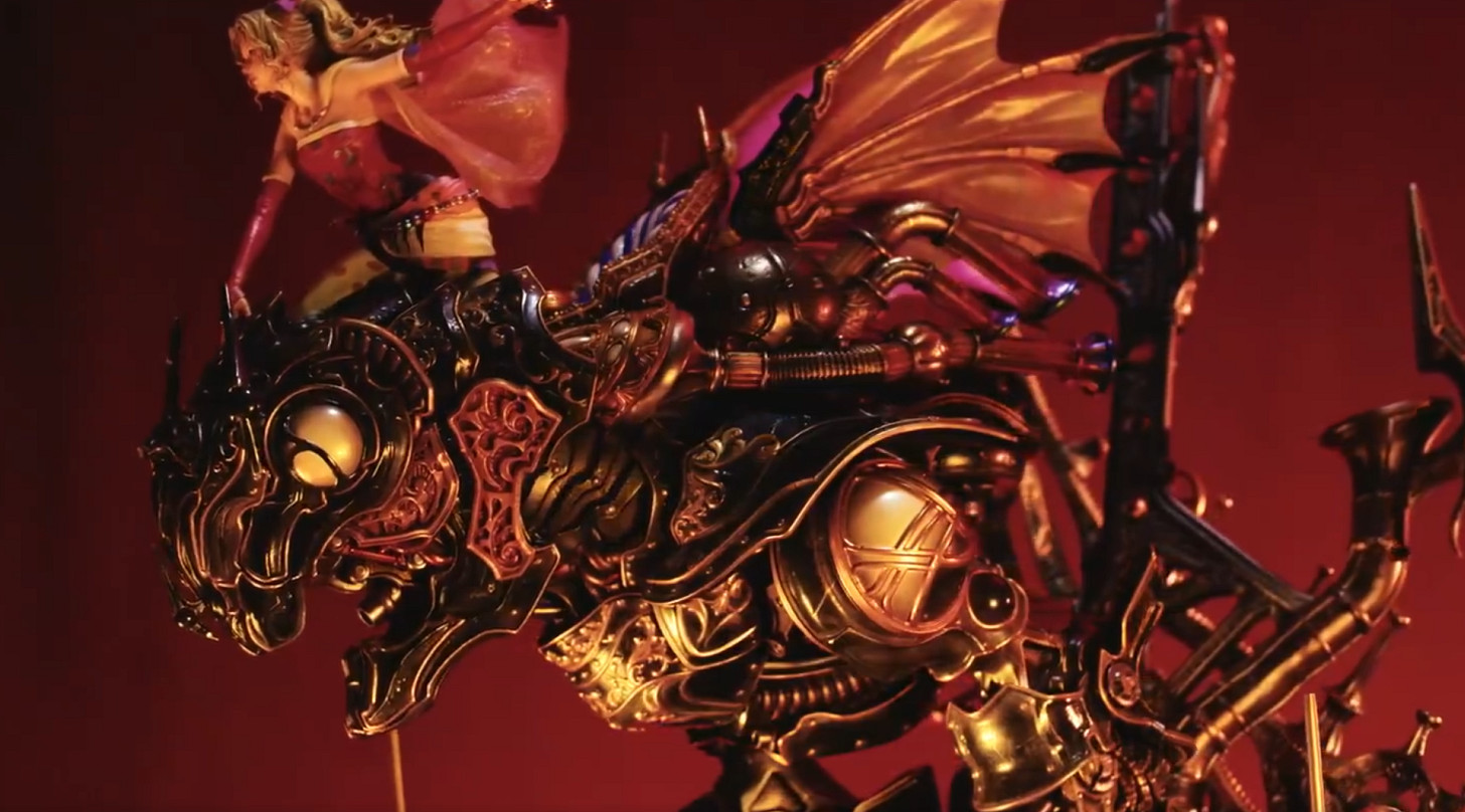 售價1485000日元！《最終幻想6》蒂娜新雕像即將預售