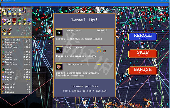 《吸血鬼倖存者》貓女怎麽玩?新版本貓女27W擊殺玩法介紹 《吸血鬼倖存者》貓女怎麽玩?新版本貓女27W擊殺玩法介紹