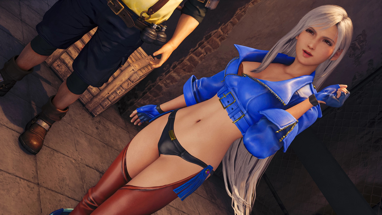 美人扮美人！《FF7RE》蒂法cos《格鬥天王》Angel上線