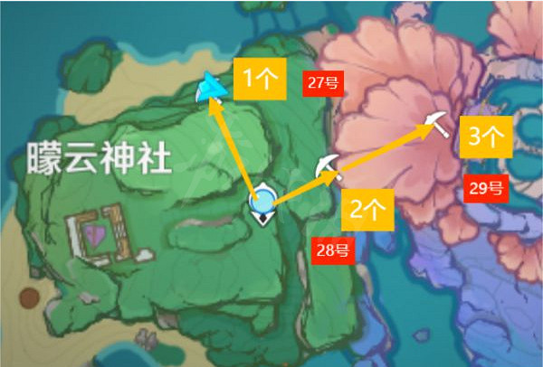 《原神》2.6紫晶石哪裡多?2.6版本紫晶石採集路線分享 《原神》2.6紫晶石哪裡多?2.6版本紫晶石採集路線分享