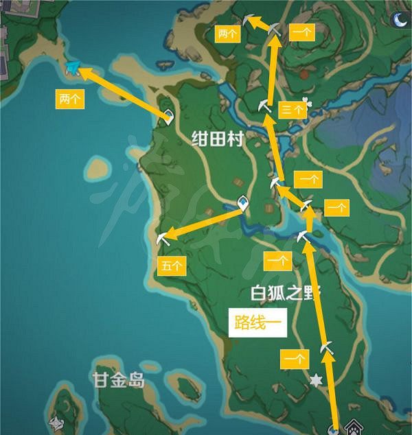 《原神》2.6紫晶石哪裡多?2.6版本紫晶石採集路線分享 《原神》2.6紫晶石哪裡多?2.6版本紫晶石採集路線分享