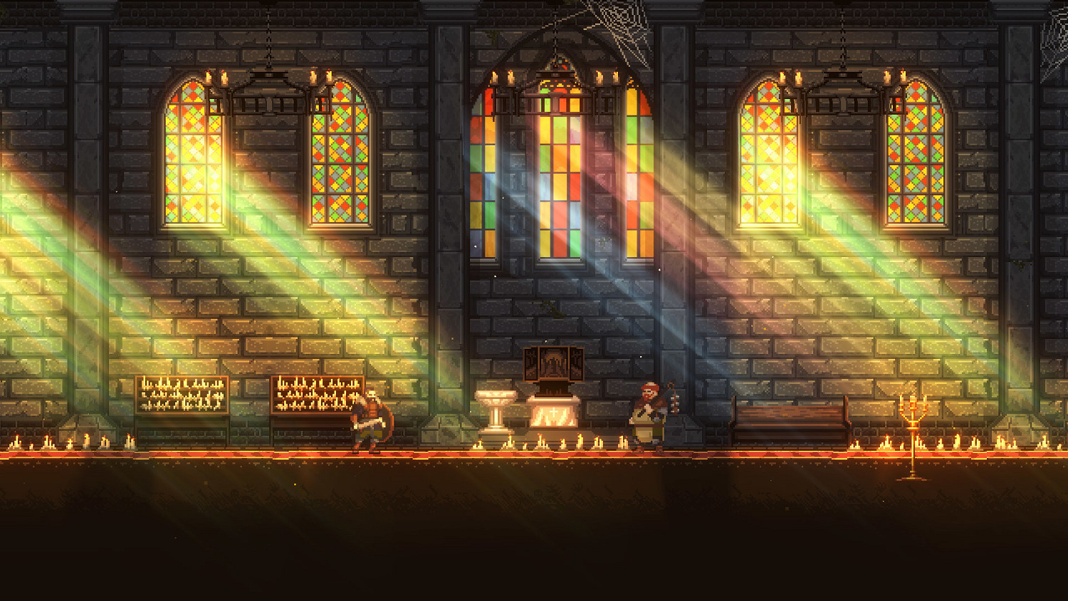 2D橫向卷軸角色扮演策略遊戲《英靈殿諸子》預告公開