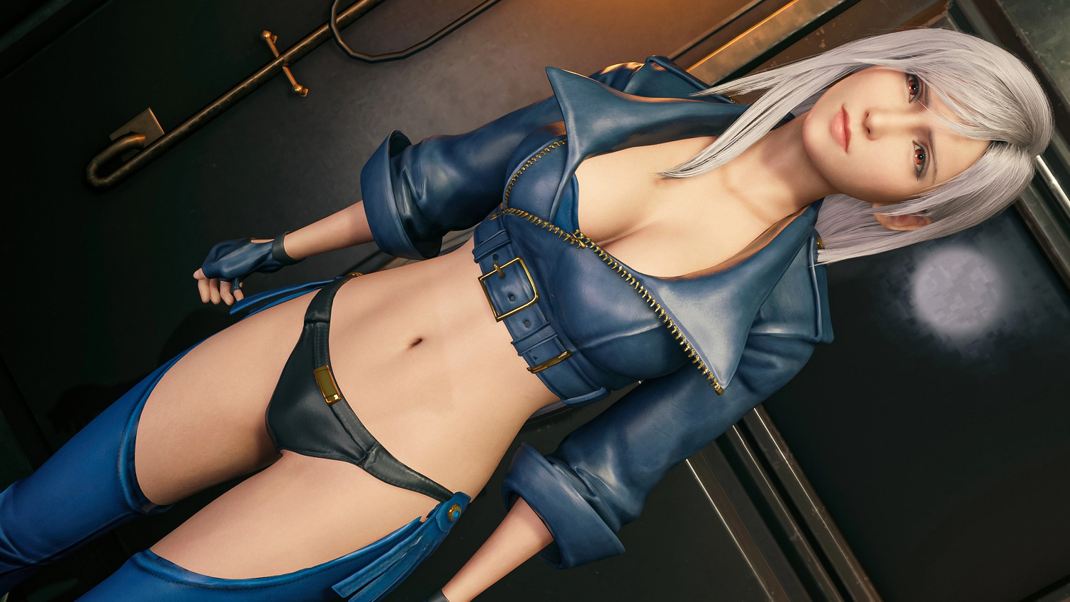 美人扮美人！《FF7RE》蒂法cos《格鬥天王》Angel上線