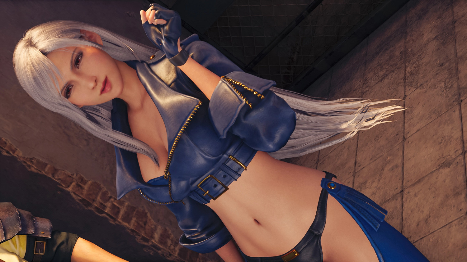 美人扮美人！《FF7RE》蒂法cos《格鬥天王》Angel上線