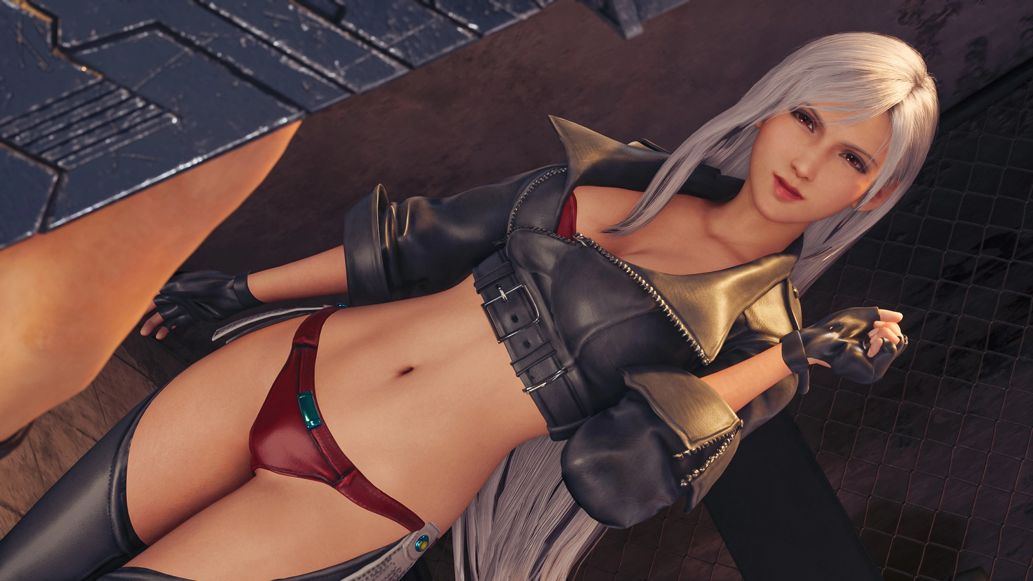 美人扮美人！《FF7RE》蒂法cos《格鬥天王》Angel上線