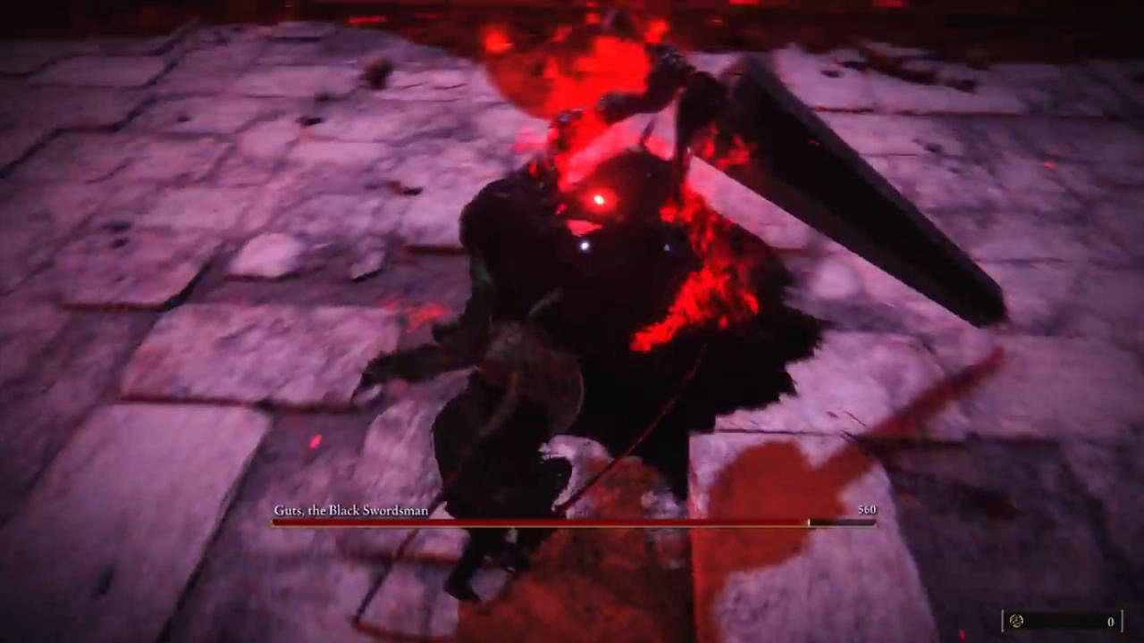 《艾爾登法環》玩家自製MOD將《劍風》男主格斯做成Boss