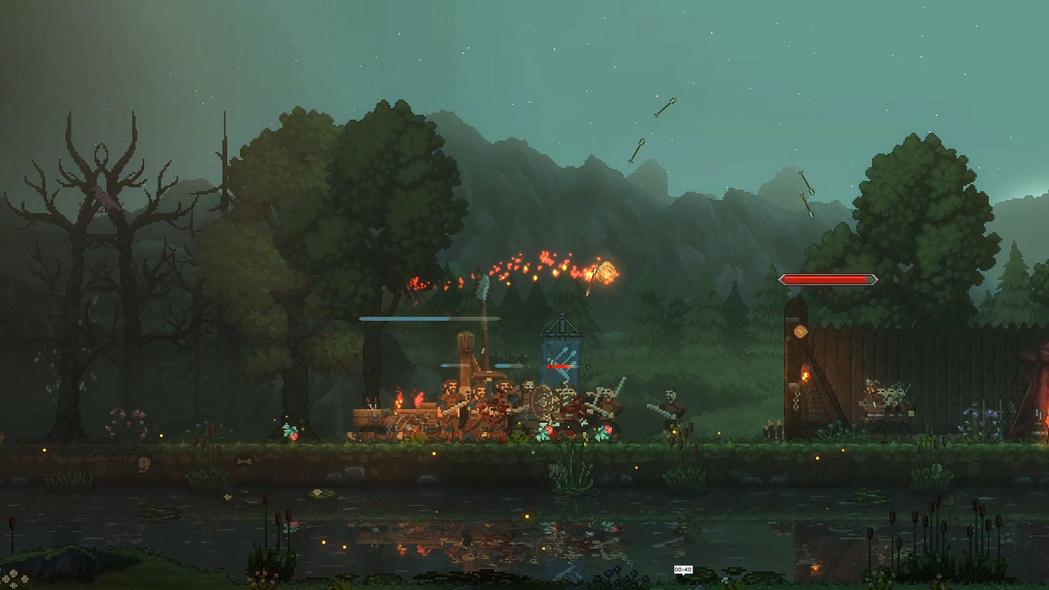 2D橫向卷軸角色扮演策略遊戲《英靈殿諸子》預告公開