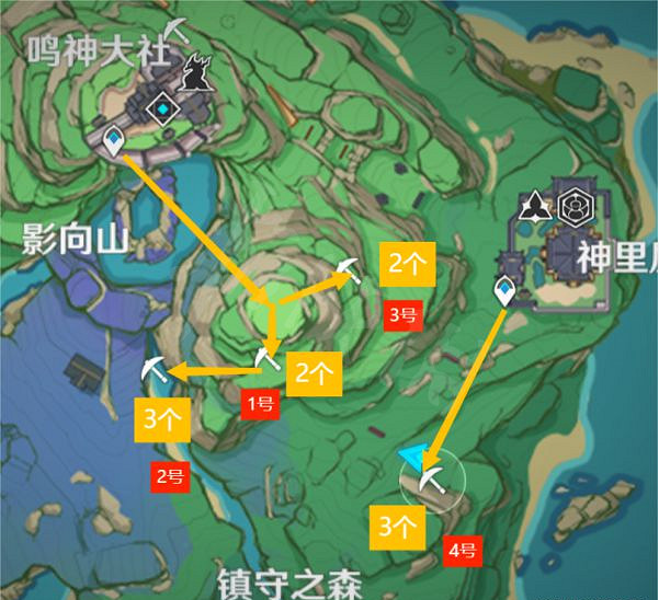 《原神》2.6紫晶石哪裡多?2.6版本紫晶石採集路線分享 《原神》2.6紫晶石哪裡多?2.6版本紫晶石採集路線分享