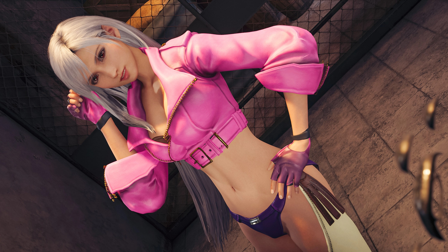 美人扮美人！《FF7RE》蒂法cos《格鬥天王》Angel上線