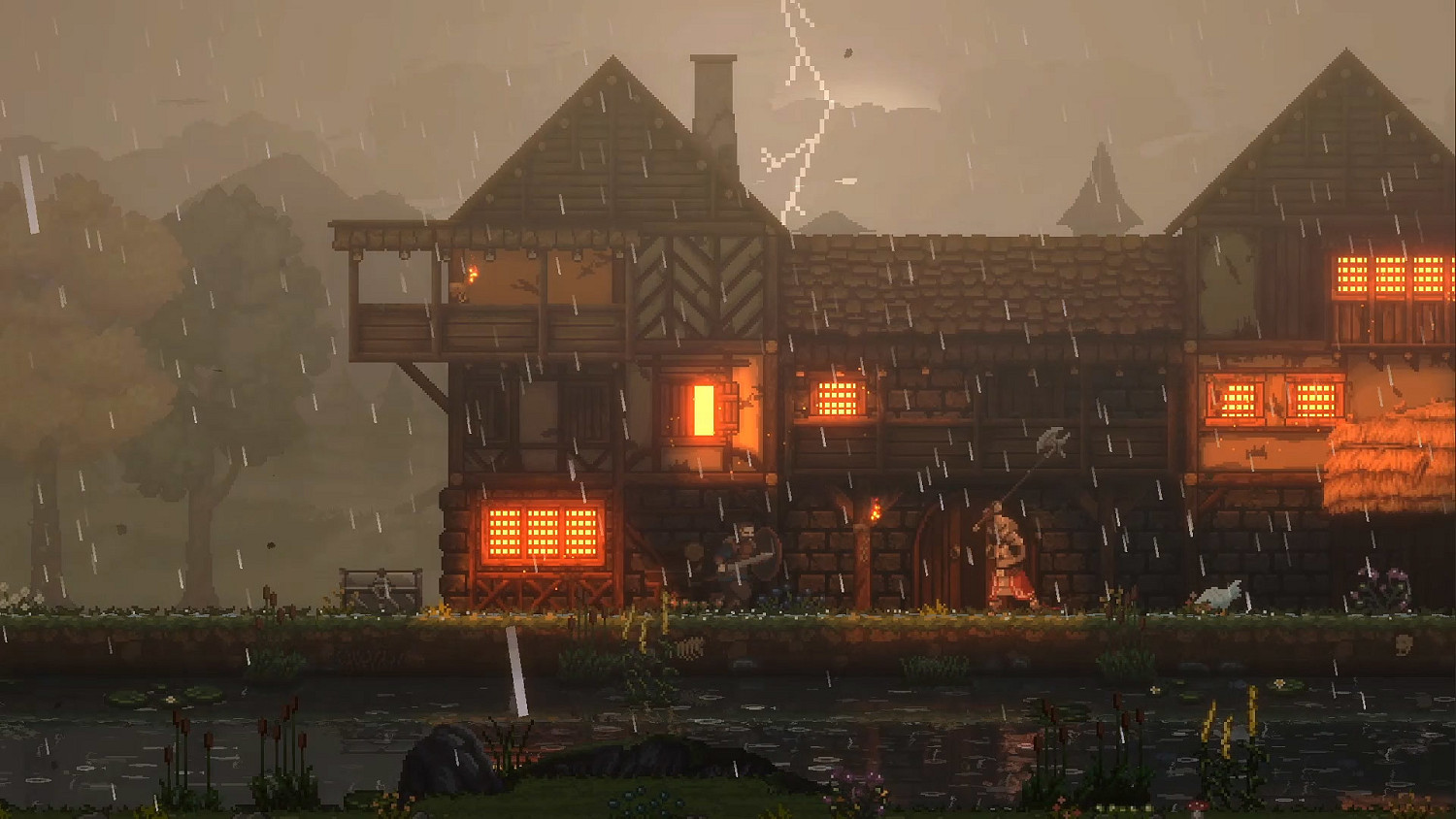 2D橫向卷軸角色扮演策略遊戲《英靈殿諸子》預告公開