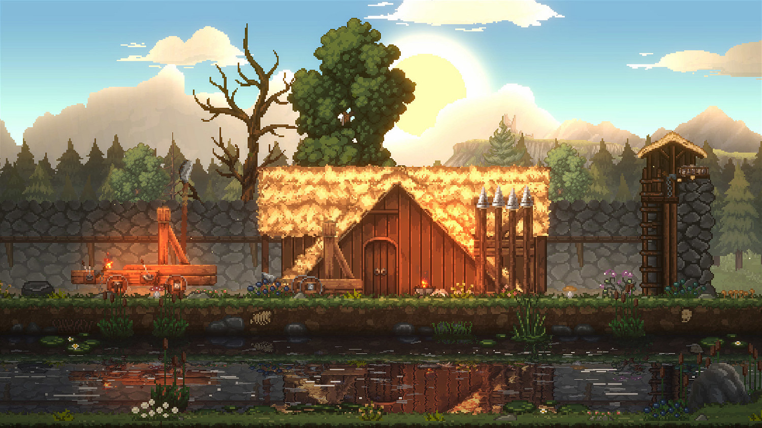 2D橫向卷軸角色扮演策略遊戲《英靈殿諸子》預告公開