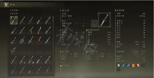 《艾爾登法環》匕首有哪些？好用的匕首推薦