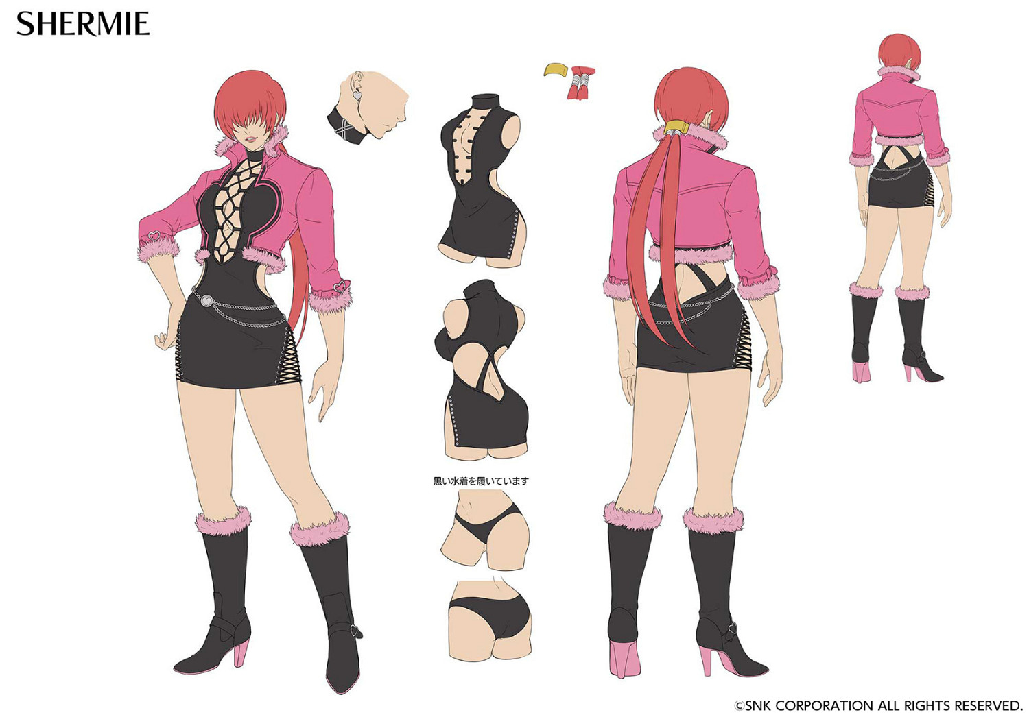 《格鬥天王15》公開夏爾美設定圖：火辣妖嬈的格鬥女神！